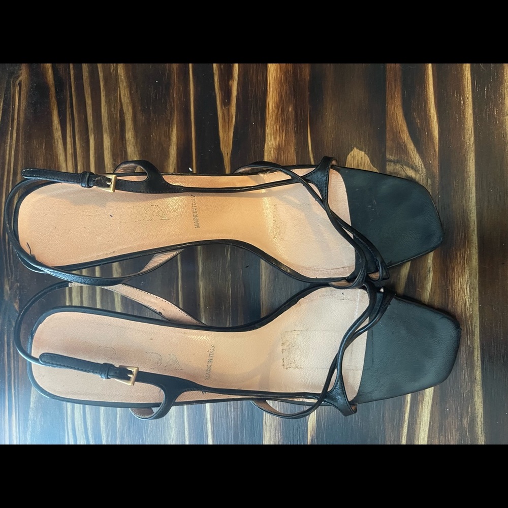 Vintage Prada strappy sandals size 11